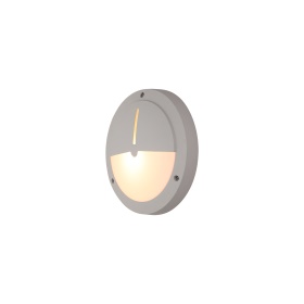 D0468  Daru Eyelid Wall Lamp 1 Light IP54 Sand White